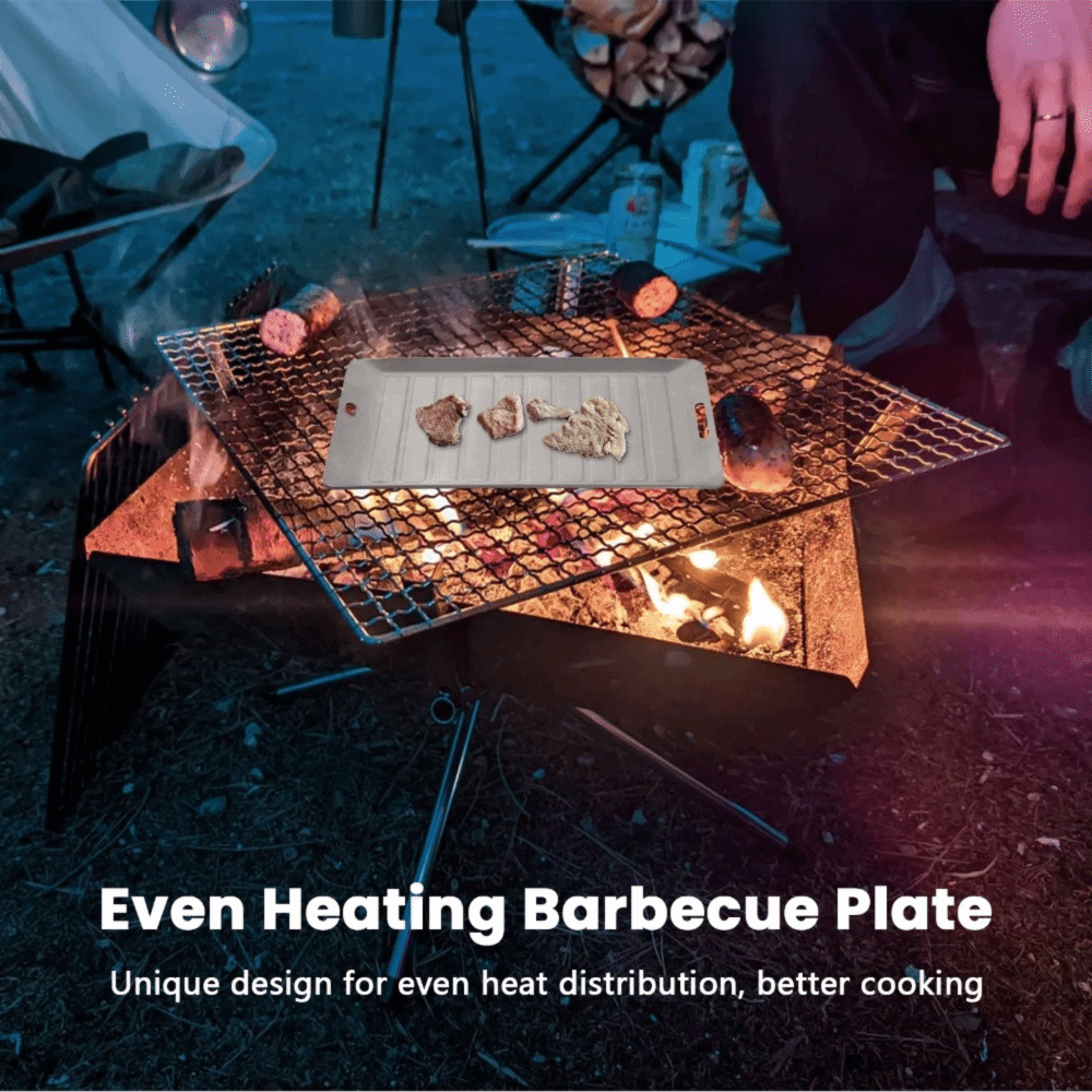 Camping Cooking Lightweight - Panci Panggangan Berkemah Titanium Tahan Lama,