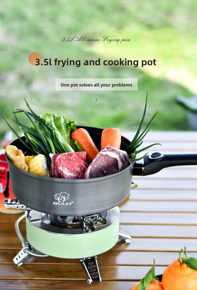 Camping Cooking Wok - Wajan anti lengket Bulin 2026, wok