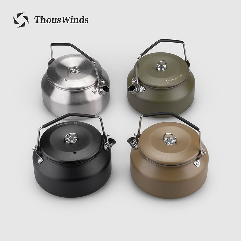 Camping Cooking Pan - Thous Wind ketel berkemah luar ruangan,