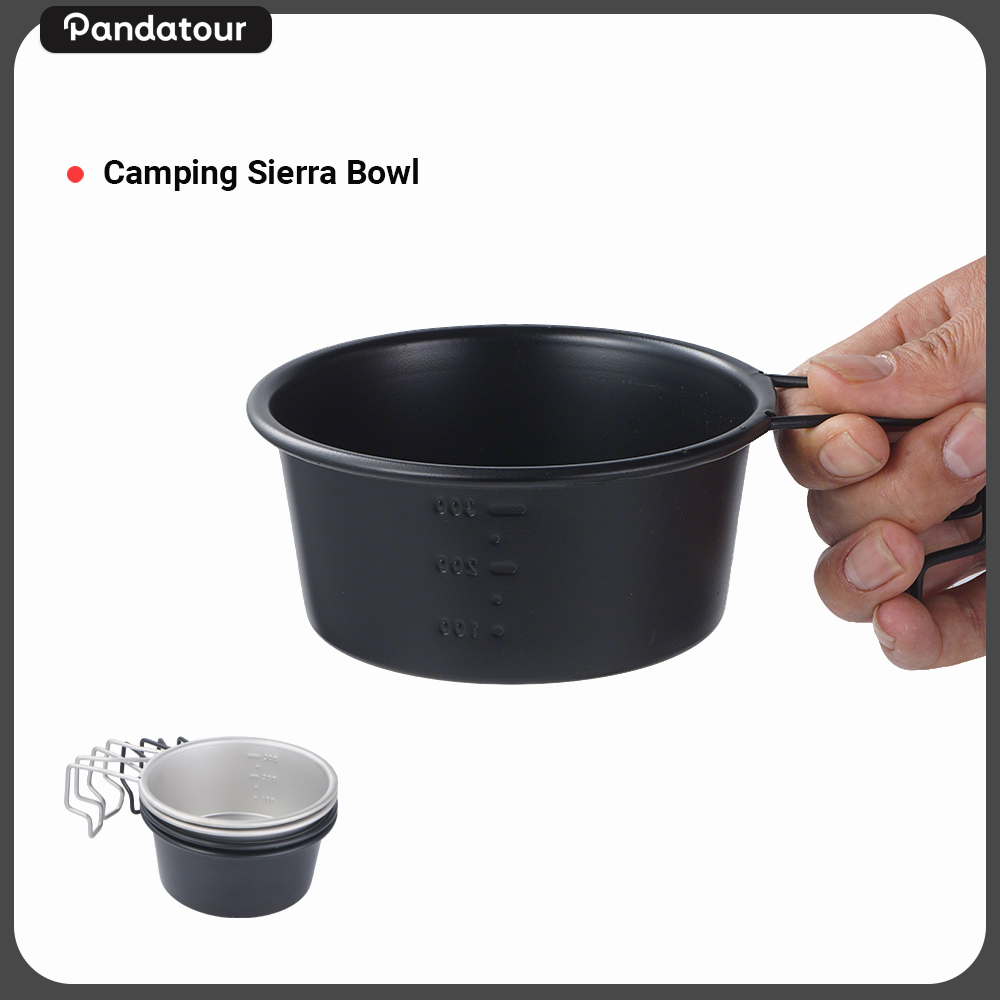 Camping Cooking Lightweight - Pandatour Outdoor Camping Sierra Bowl Dengan