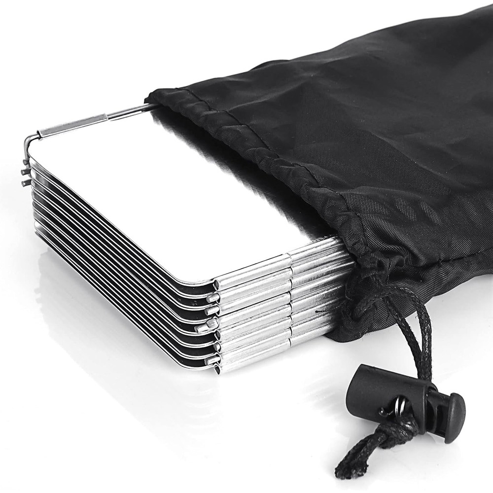 Camping Cooking Lightweight - Pelindung Angin Kompor Lipat Ringan 9/10/8