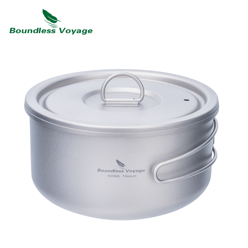 Camping Cooking Lightweight - Ketel Kemah bahan Titanium tanpa batas