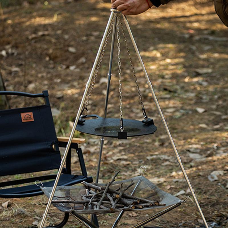 Tripod Kemah luar ruangan, Por - Camping Cooking One Pot ulasan dan harga
