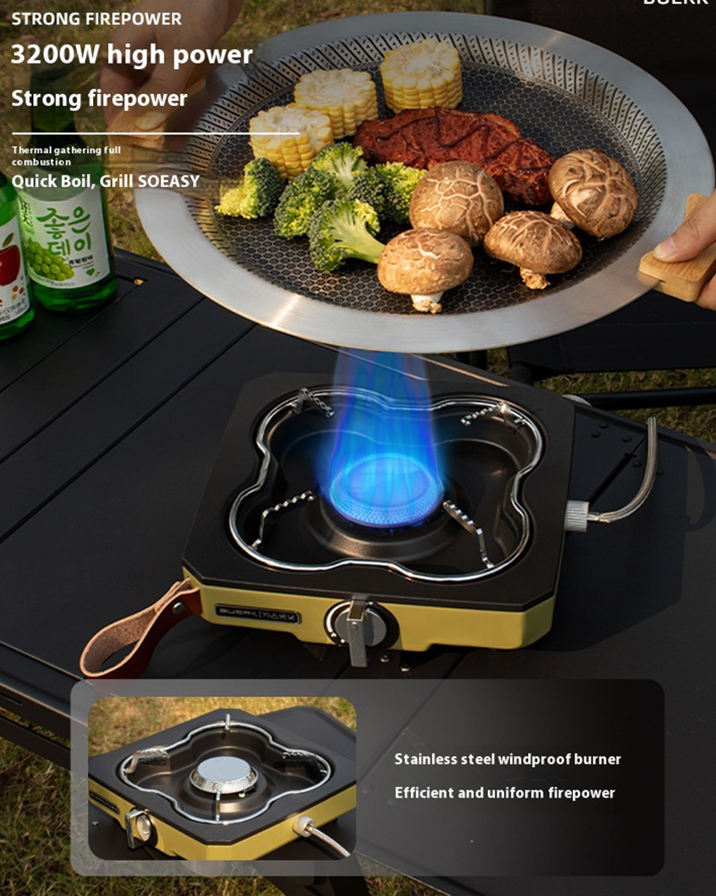 Buerk Kompor Gas Luar Ruangan  - Camping Cooking Propane ulasan dan harga
