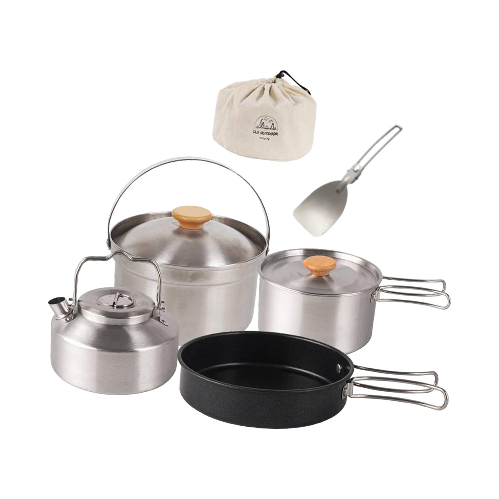 Peralatan Masak Berkemah Peral - Camping Cooking Pan Set ulasan dan harga