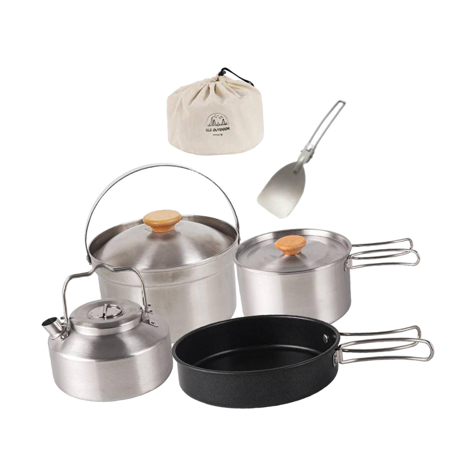 Peralatan Masak Berkemah Peral - Camping Cooking Pan Set ulasan dan harga