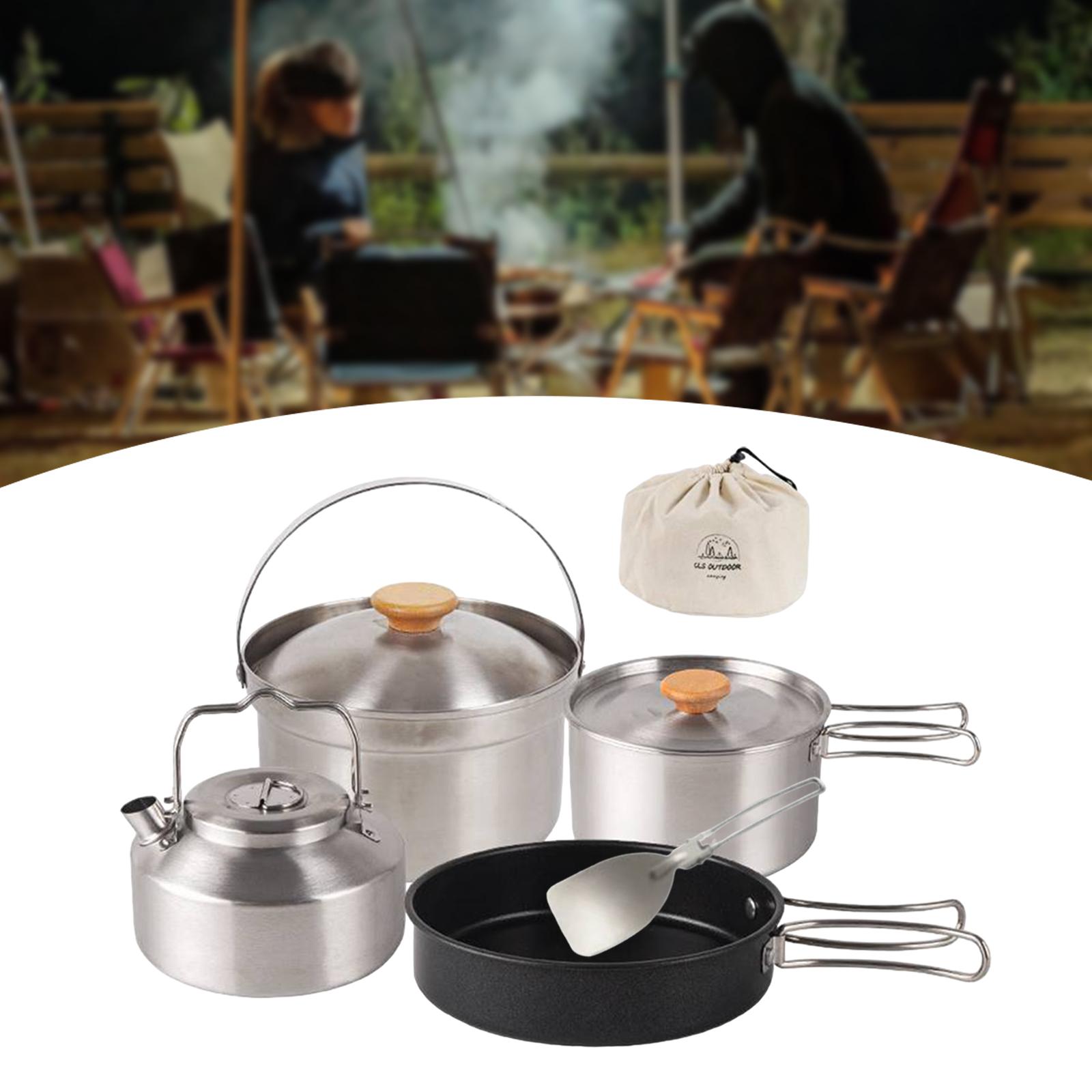 Peralatan Masak Berkemah Peral - Camping Cooking Pan Set ulasan dan harga