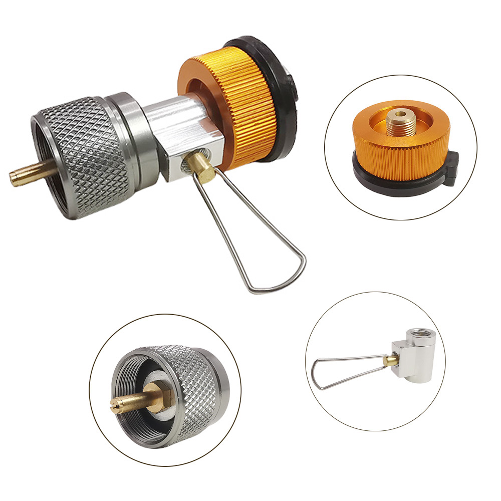 Adaptor kompor Kemah, 3 buah/s - Camping Cooking Propane ulasan dan harga