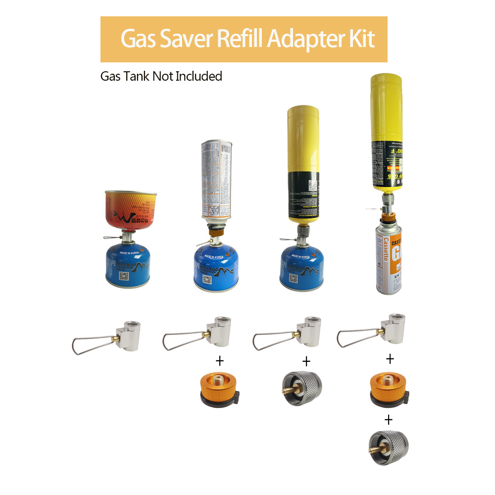Adaptor kompor Kemah, 3 buah/s - Camping Cooking Propane ulasan dan harga
