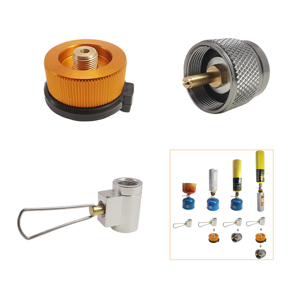 Adaptor kompor Kemah, 3 buah/s - Camping Cooking Propane ulasan dan harga