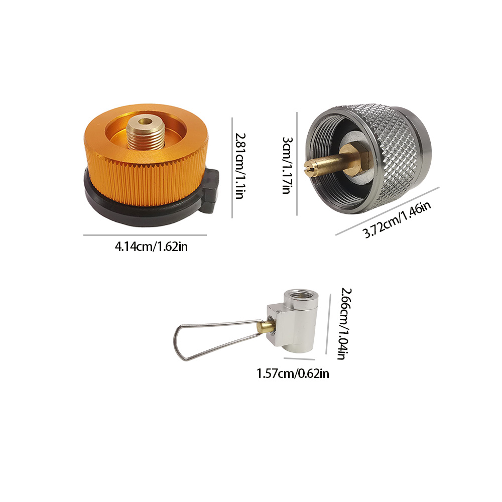 Adaptor kompor Kemah, 3 buah/s - Camping Cooking Propane ulasan dan harga