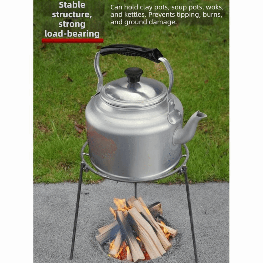 Tripod Api Unggun Lipat untuk  - Camping Cooking Tripod ulasan dan harga