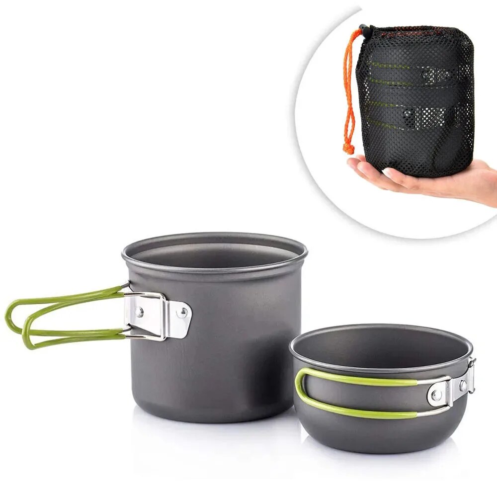Kit peralatan masak berkemah u - Camping Cooking Rice ulasan dan harga