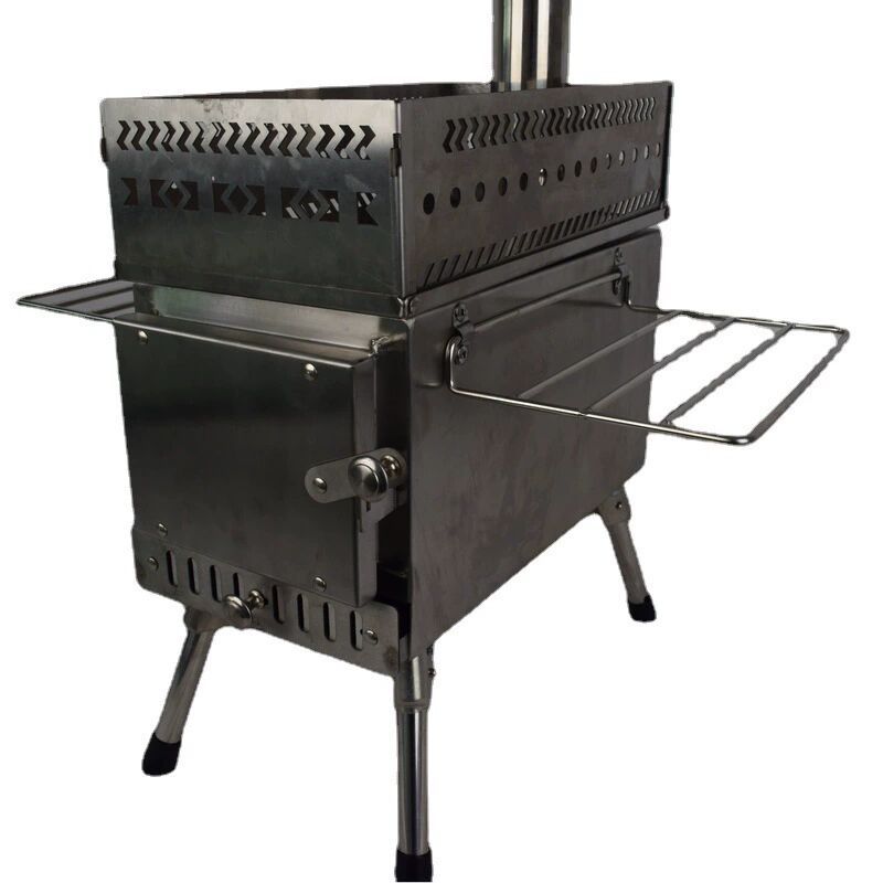 Kompor Lipat Baja Tahan Karat  - Camping Cooking Fire Stove ulasan dan harga