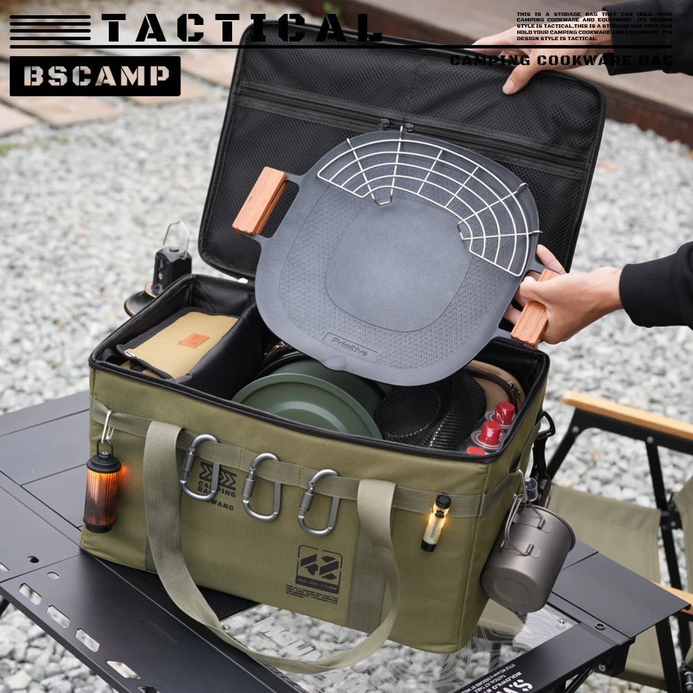 Tas Penyimpanan Berkemah Luar  - Camping Outdoor Cooking Table ulasan dan harga