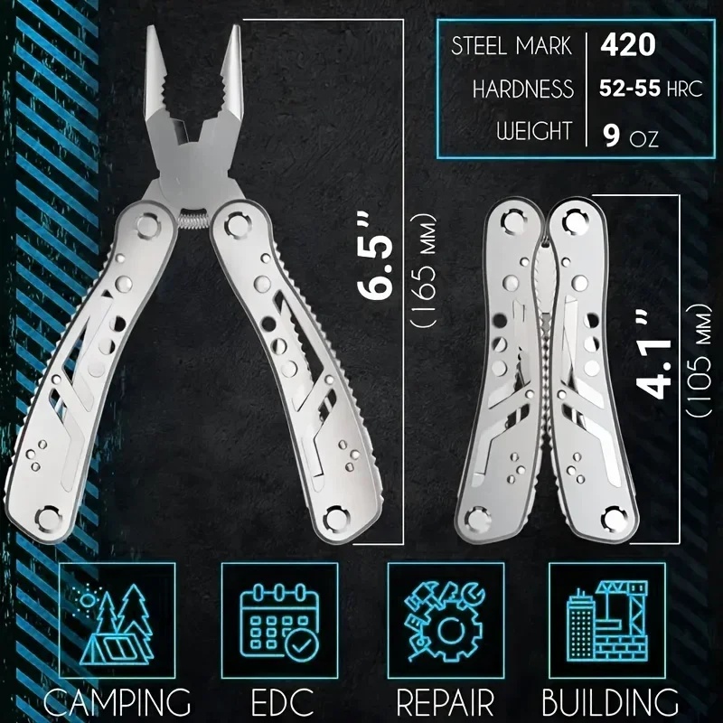 24in1 Multitool Semua Dalam Sa - Camping Cooking Knives ulasan dan harga