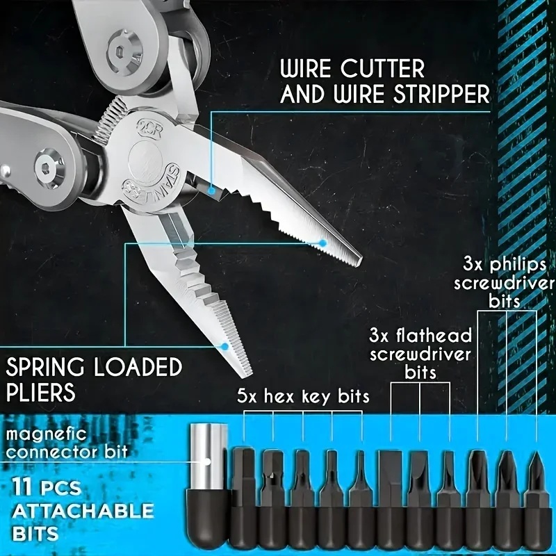 24in1 Multitool Semua Dalam Sa - Camping Cooking Knives ulasan dan harga