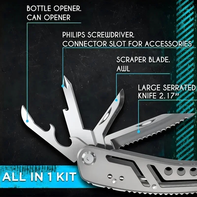 24in1 Multitool Semua Dalam Sa - Camping Cooking Knives ulasan dan harga