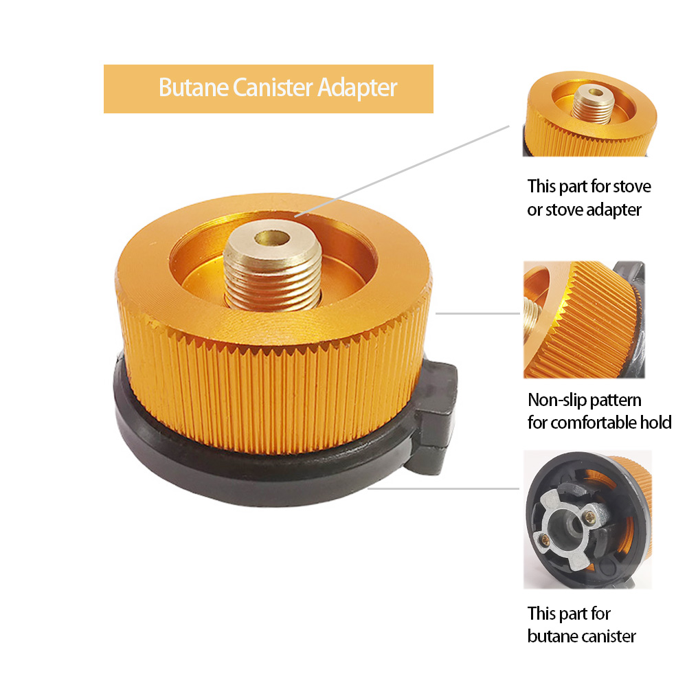 1 buah konverter adaptor kompo - Camping Cooking Propane ulasan dan harga