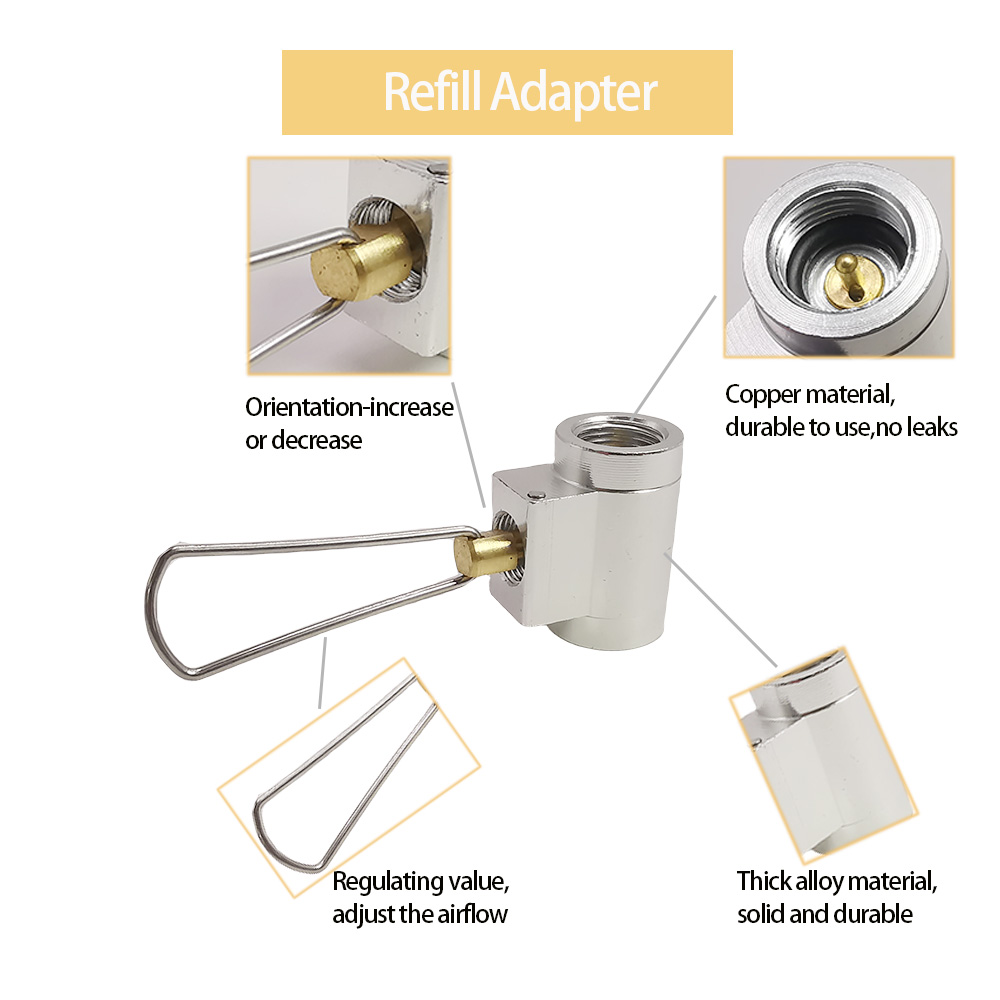 1 buah konverter adaptor kompo - Camping Cooking Propane ulasan dan harga