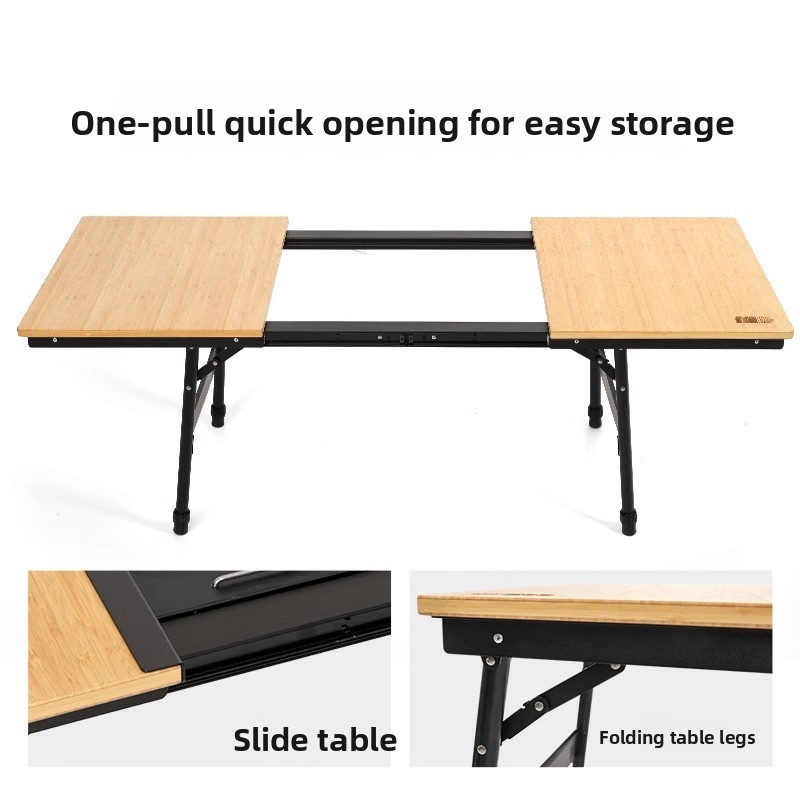 Meja Camping Aluminium IGT, Me - Camping Outdoor Cooking Table ulasan dan harga
