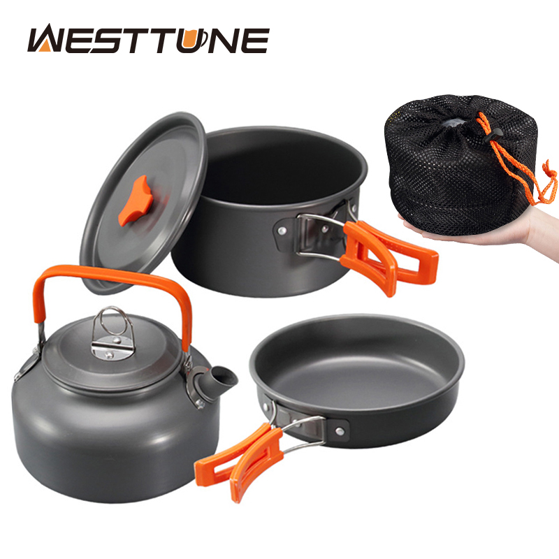 WESTTUNE Peralatan Masak Berke - Camping Cooking Wok ulasan dan harga