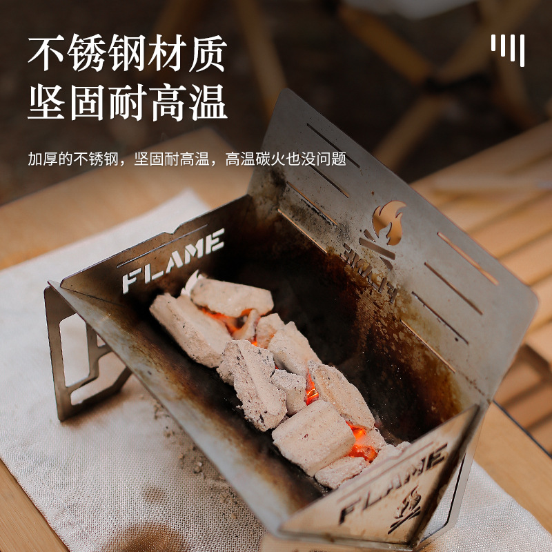 Kompor Kayu Bakar Luar Ruangan - Camping Cooking Fire Stove ulasan dan harga
