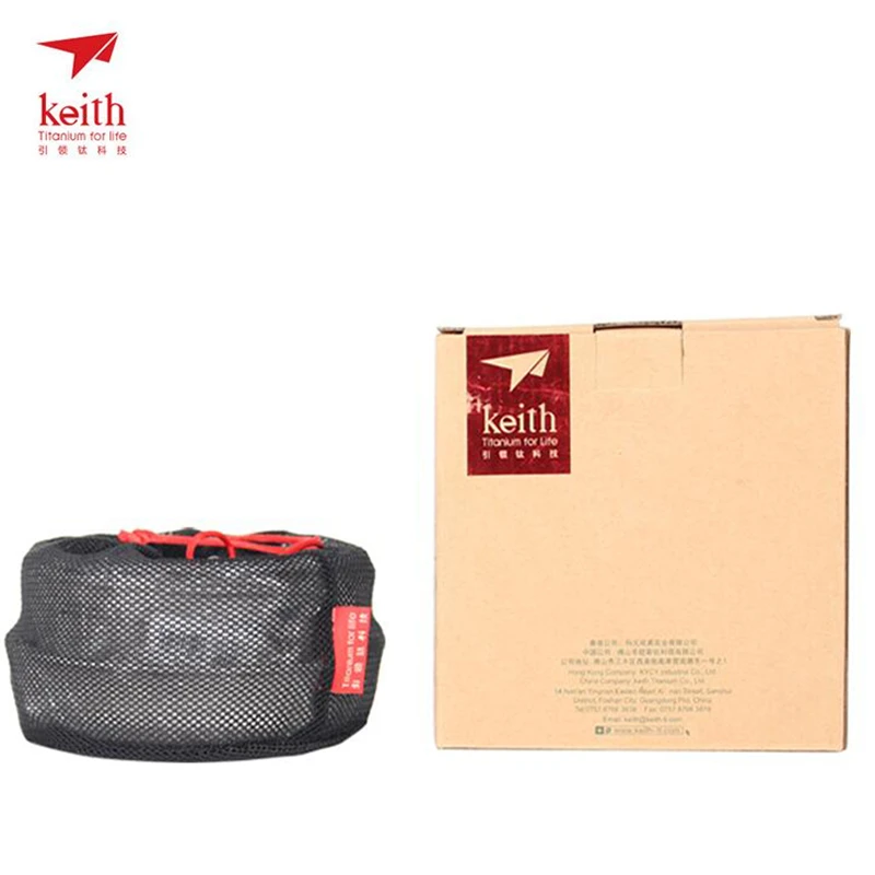 Keith Set panci masak Titanium - Camping Cooking Wok ulasan dan harga