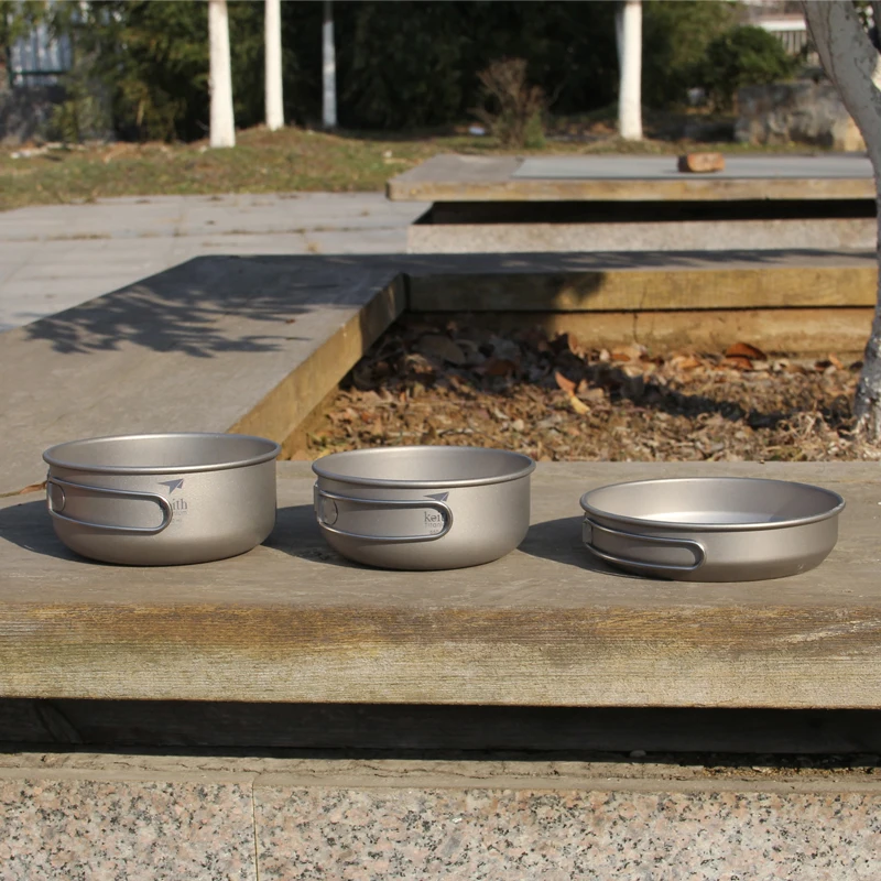 Keith Set panci masak Titanium - Camping Cooking Wok ulasan dan harga