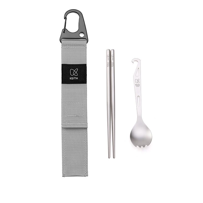 KEITH Set Peralatan Makan Tita - Camping Cooking And Eating Set ulasan dan harga