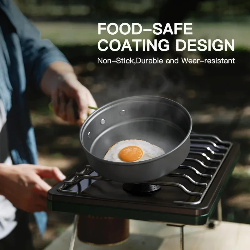 Set Peralatan Memasak untuk Be - Camping Cooking Pot Stainless Steel ulasan dan harga