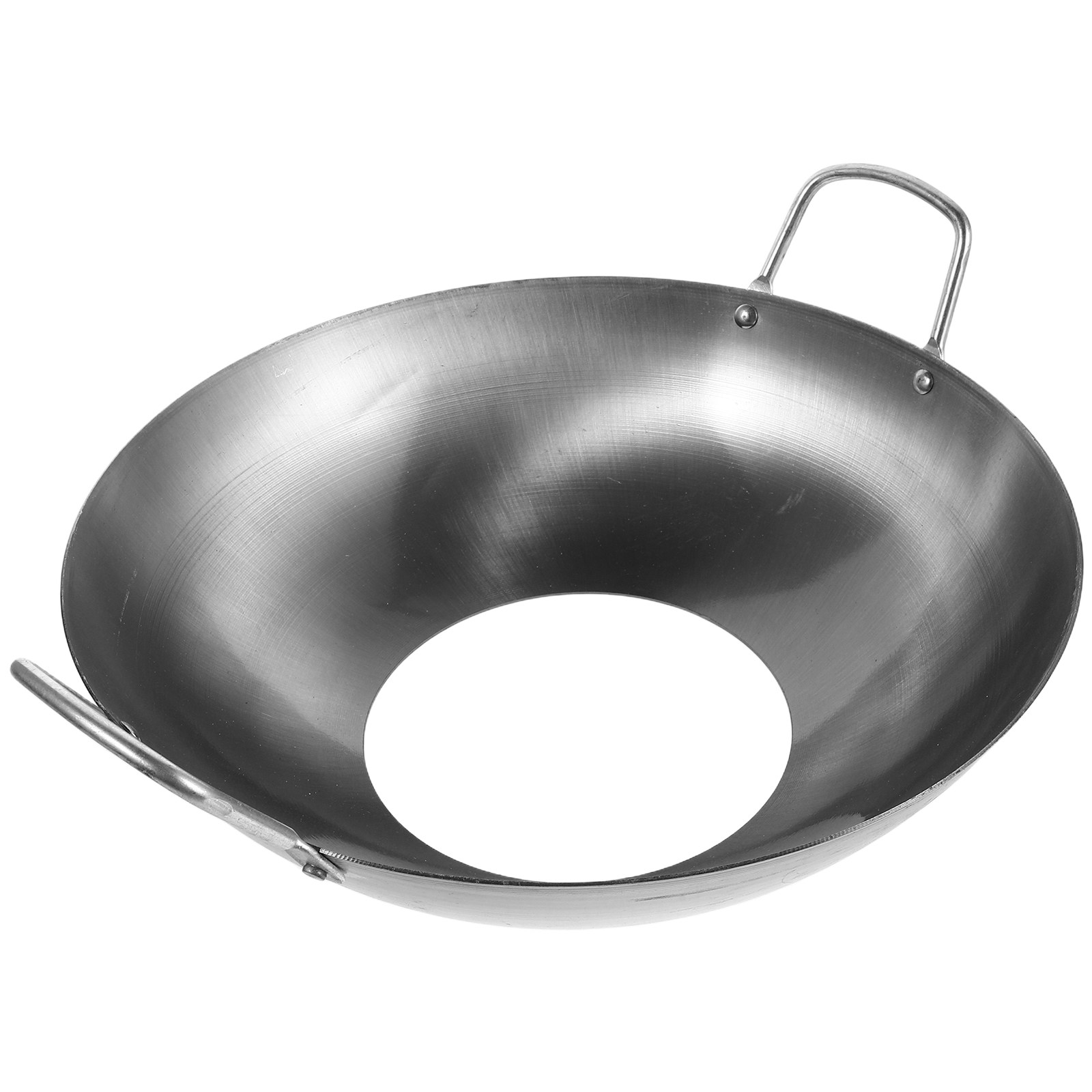 Cincin Wajan Besi Anti Selip R - Camping Cooking Wok ulasan dan harga