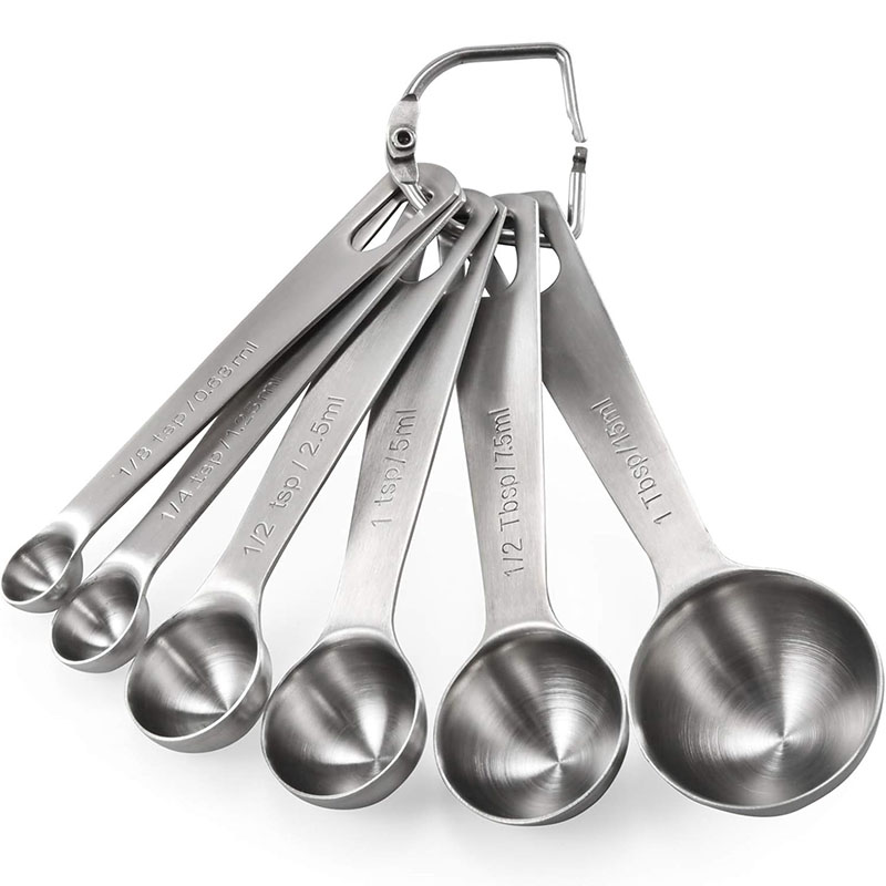 6 Buah Set Sendok Ukur Baja Ta - Camping Cooking Pan Set ulasan dan harga
