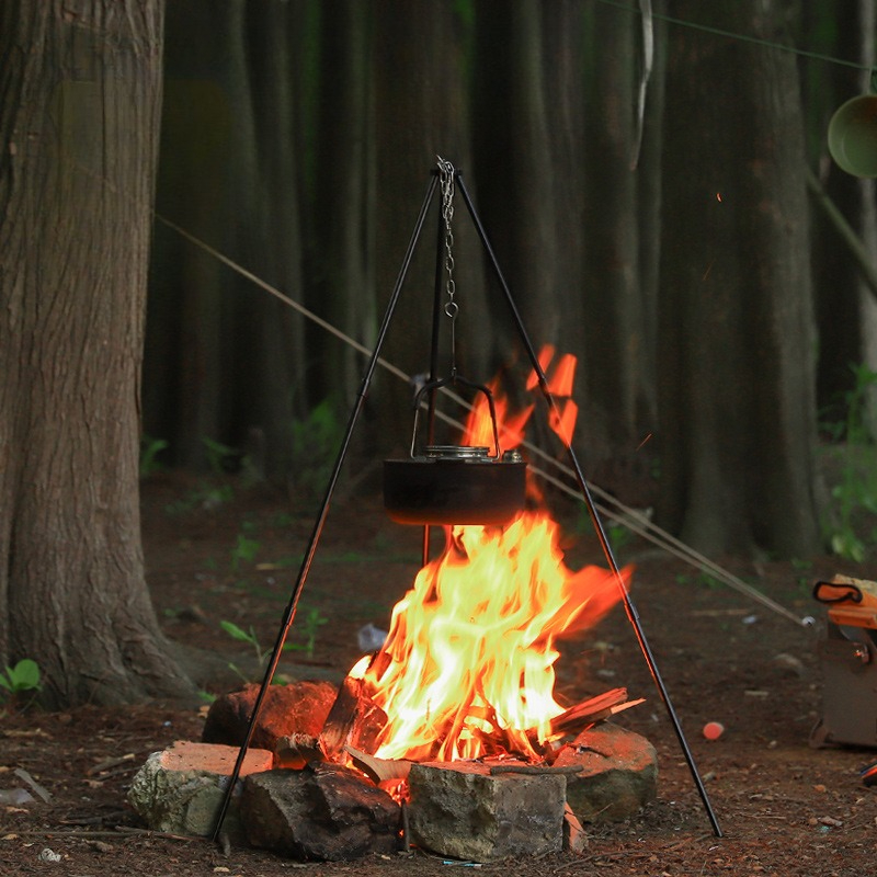 Tripod Masak Portabel untuk Lu - Camping Cooking Tripod ulasan dan harga