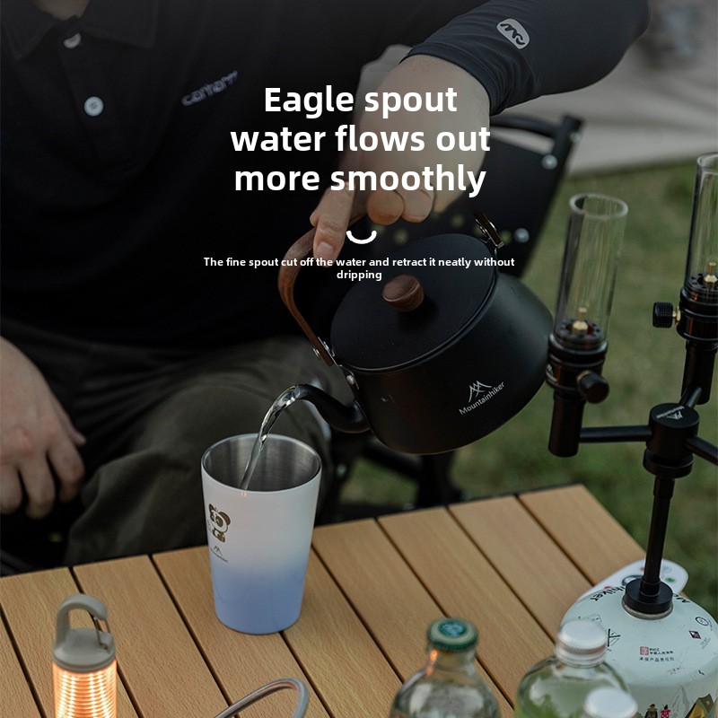 MOUNTAINHIKER Ketel Perjalanan - Camping Cooking Lightweight ulasan dan harga