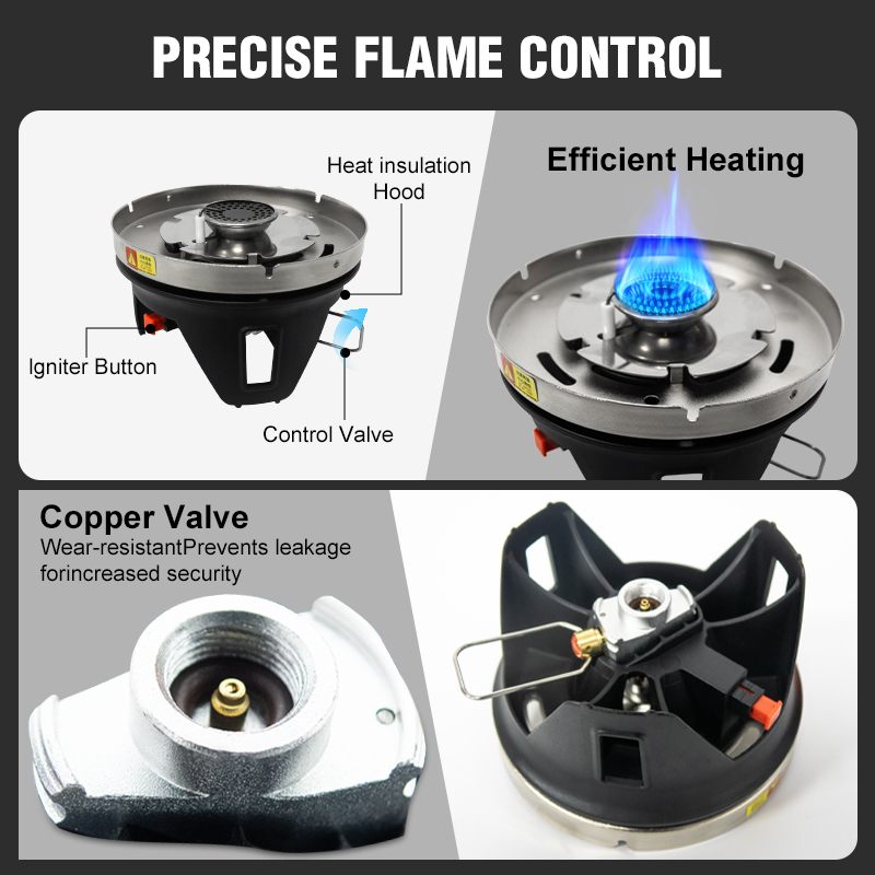 WESTTUNE Sistem Memasak Luar R - Camping Cooking Propane ulasan dan harga