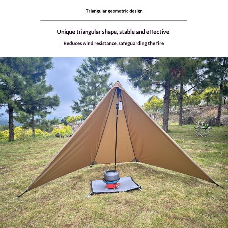 Penahan Angin Kompor Camping 2 - Camping Cooking Fire Stove ulasan dan harga