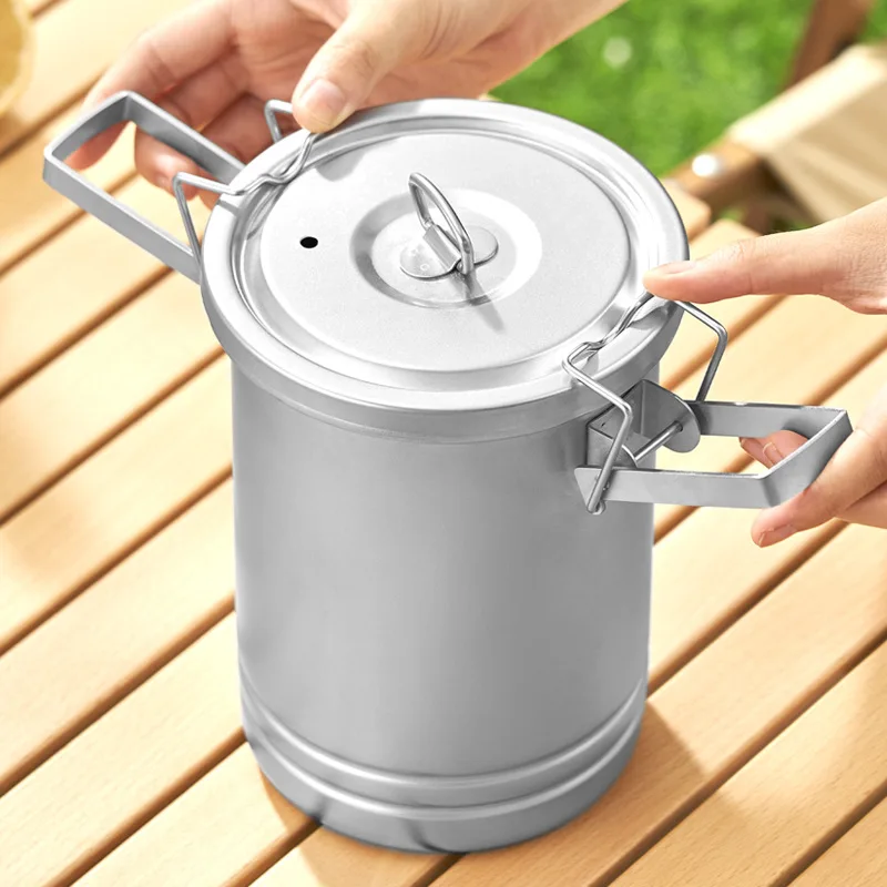Panci Masak Baja untuk Berkema - Camping Cooking Rice ulasan dan harga
