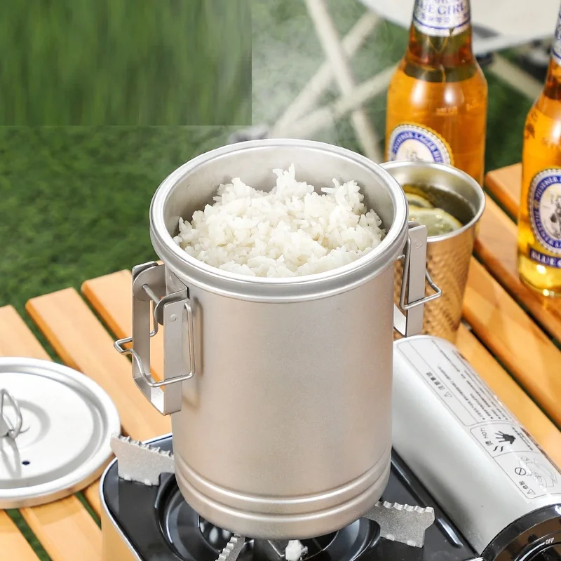 Panci Masak Baja untuk Berkema - Camping Cooking Rice ulasan dan harga