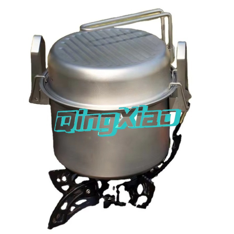 Panci Masak Camping Multifungs - Camping Cooking Pot Stainless Steel ulasan dan harga