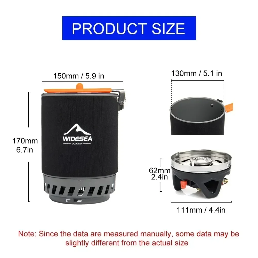 Kompor Gas Widesea, Panci Turi - Camping Cooking One Pot ulasan dan harga