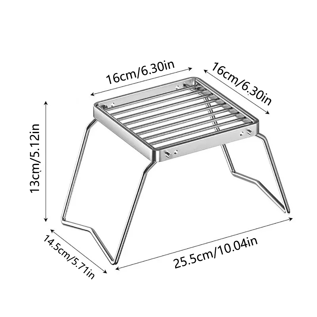 SSUNTAK Rak Panggangan Lipat d - Camping Cooking Fire Stove ulasan dan harga