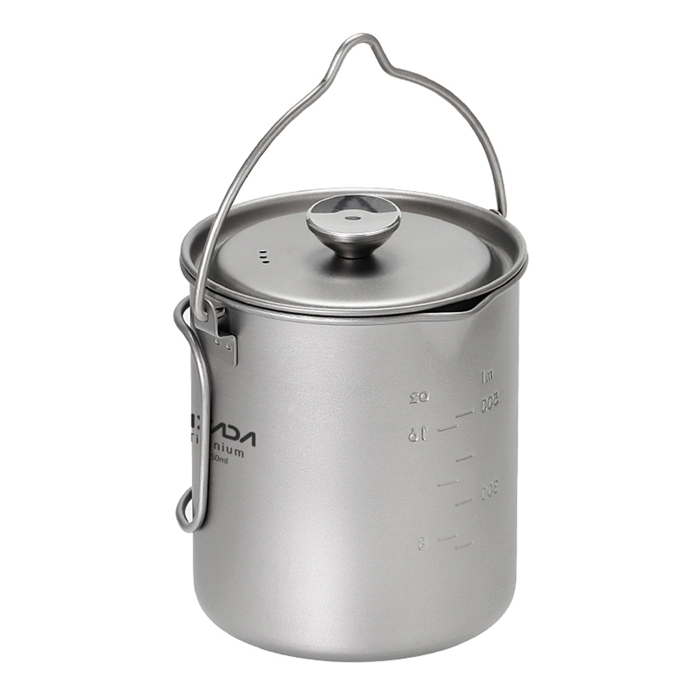 Lixada cangkir kopi Titanium 7 - Camping Cooking Ware ulasan dan harga