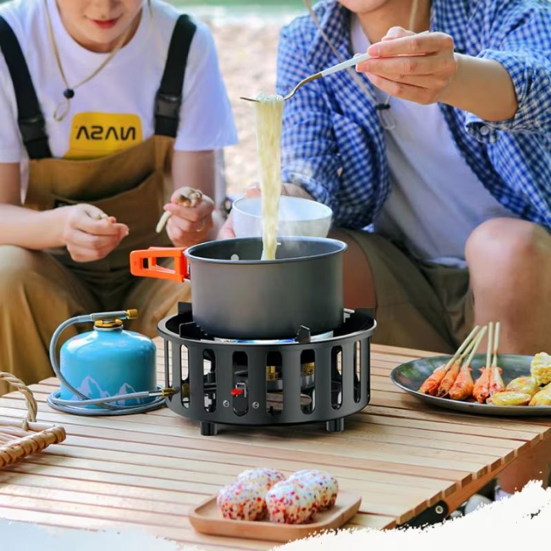Kompor Camping Portabel 7-Tung - Camping Cooking Fire Stove ulasan dan harga