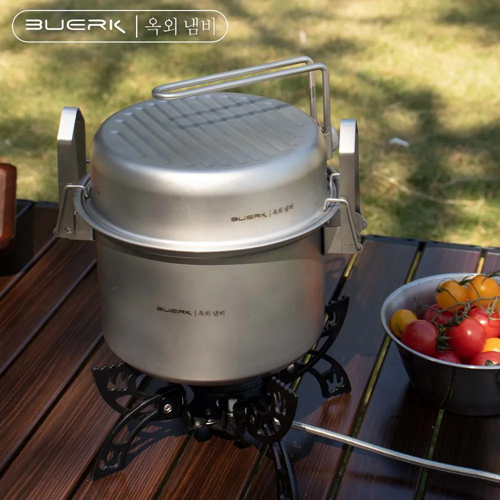 Panci kukus multifungsi untuk  - Camping Cooking Pot Stainless Steel ulasan dan harga