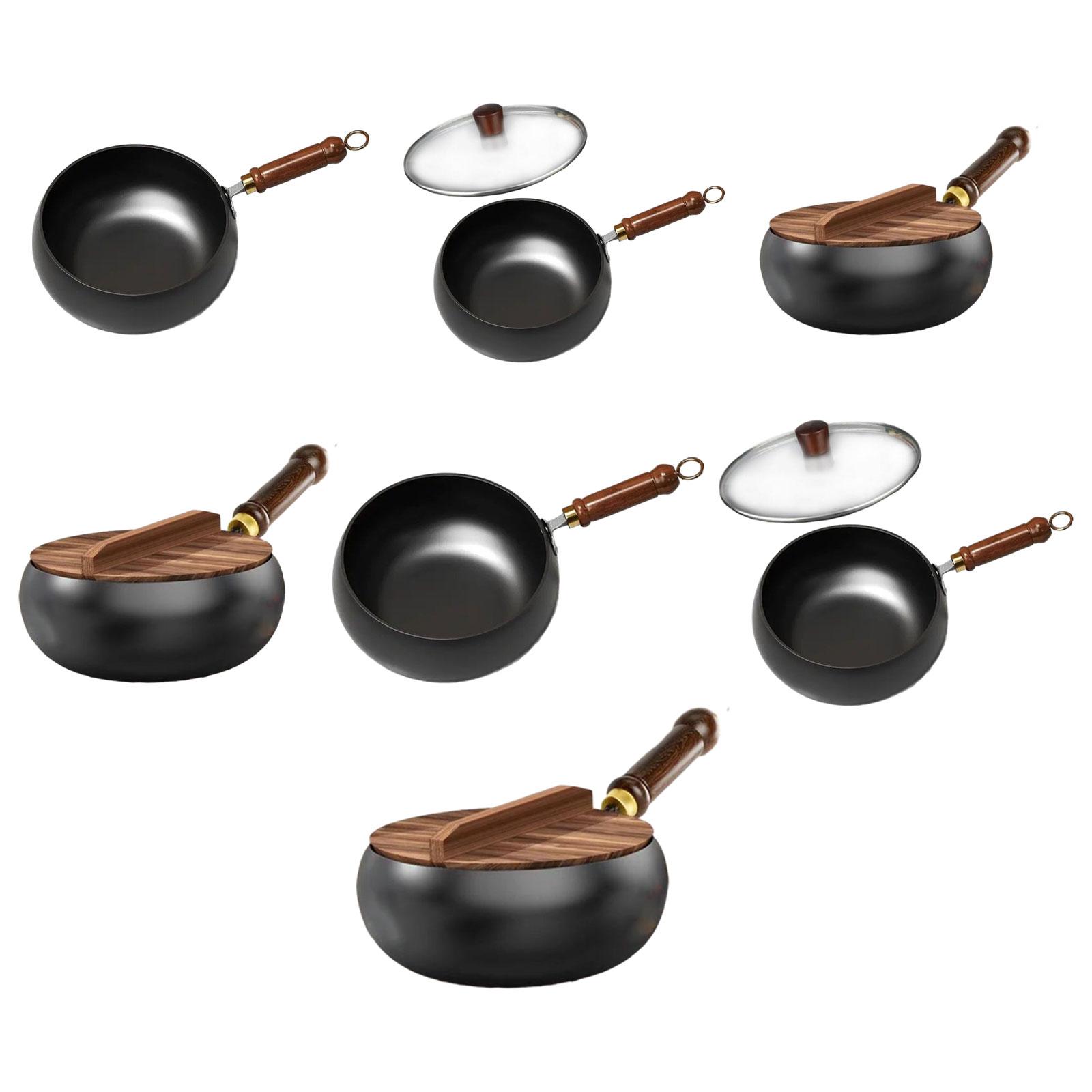 Wajan Antilengket Kompor Induk - Camping Cooking Wok ulasan dan harga