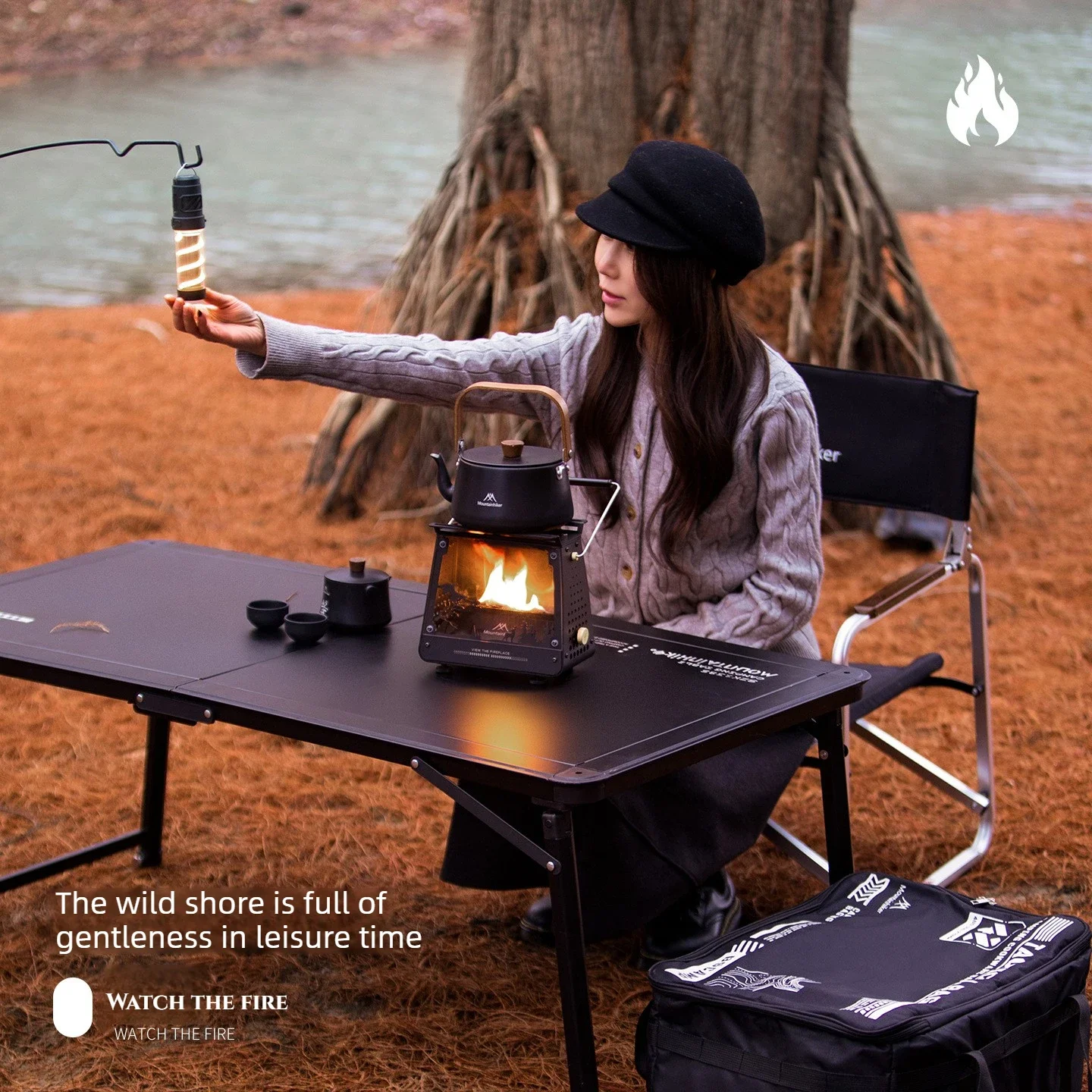 MOUNDAINHIKER Kompor Api Mini  - Camping Cooking Lightweight ulasan dan harga