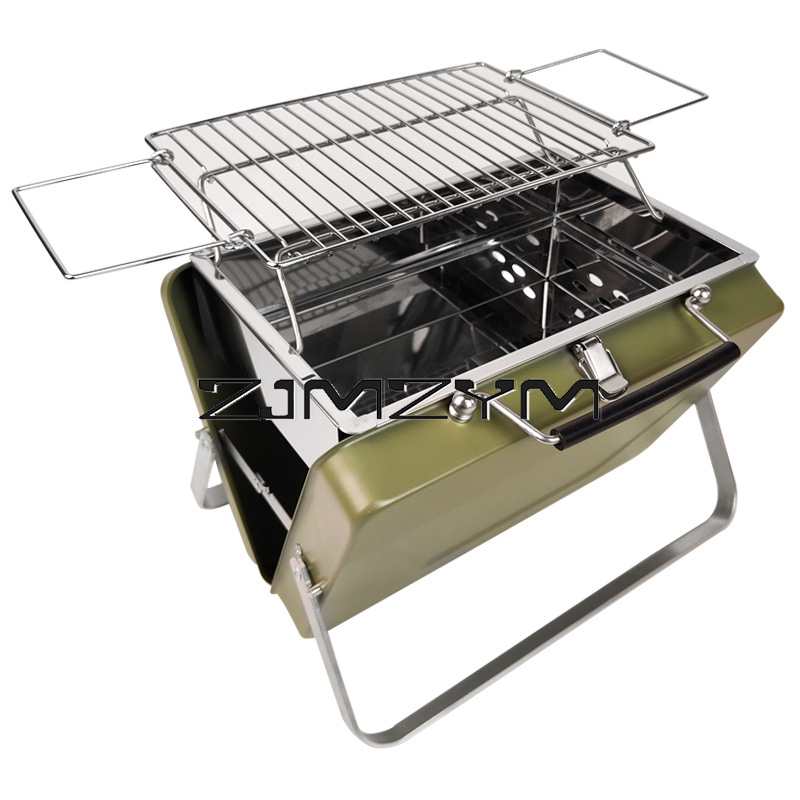Panggangan Barbekyu Lipat deng - Camping Cooking Lightweight ulasan dan harga
