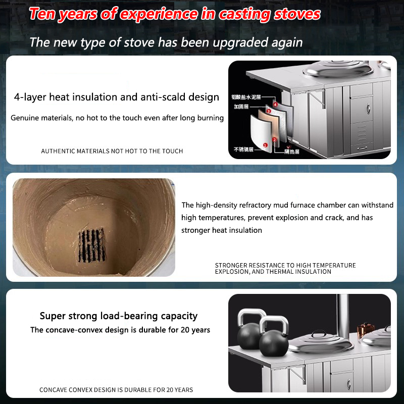 Desain Portabel Efisiensi Ting - Camping Cooking Fire Stove ulasan dan harga