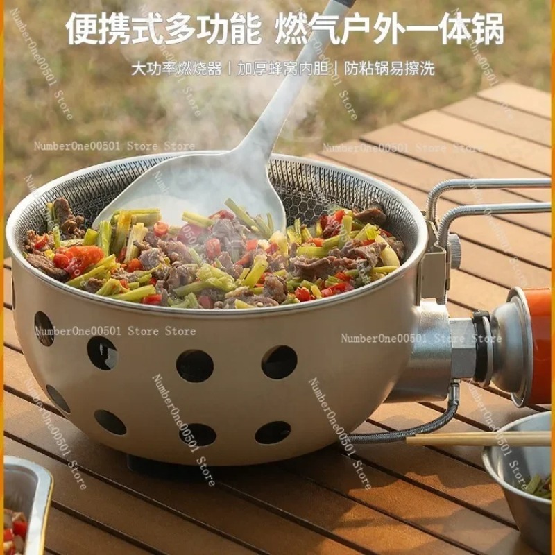 Panci Masak Portabel Outdoor A - Camping Cooking One Pot ulasan dan harga